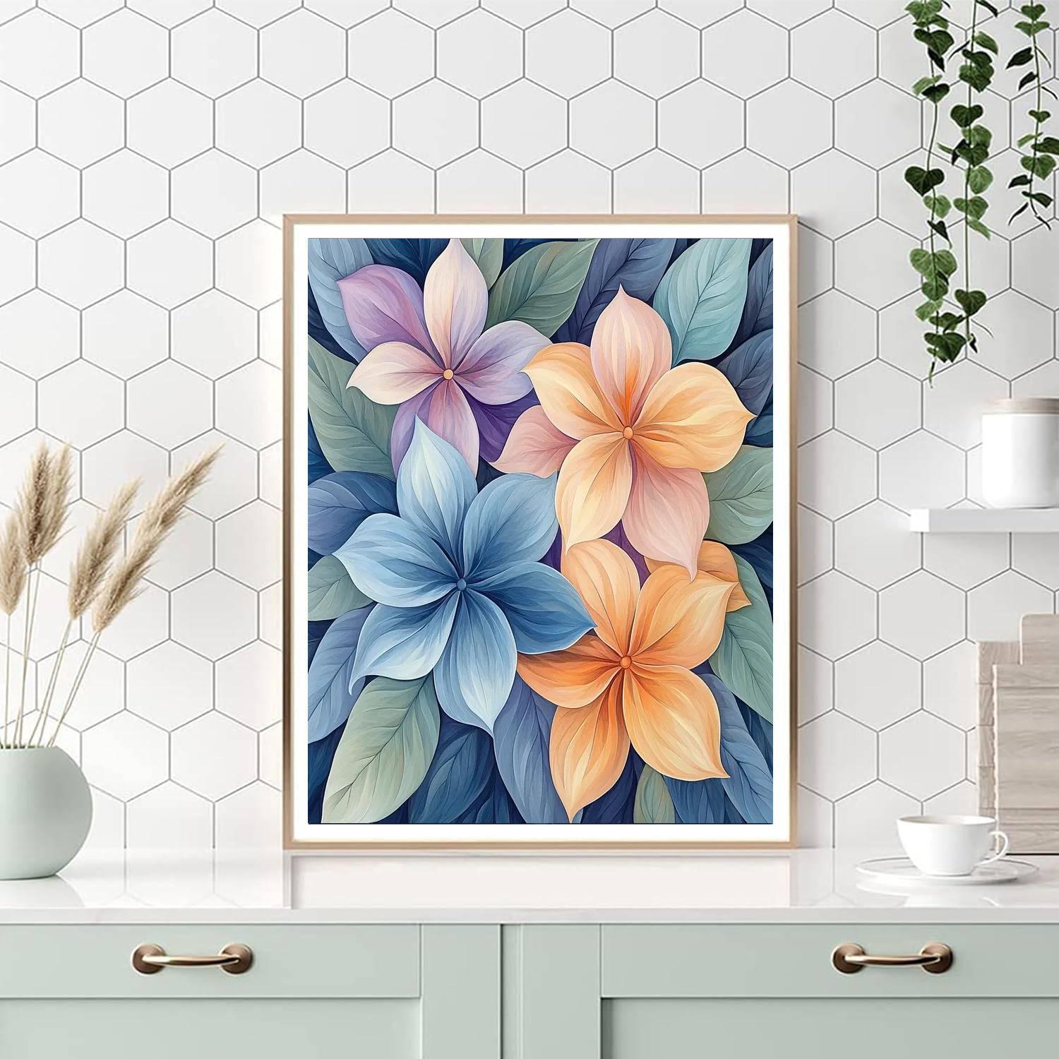 Alphonse Mucha Inspired Petal Reverie  Painting Number Kit