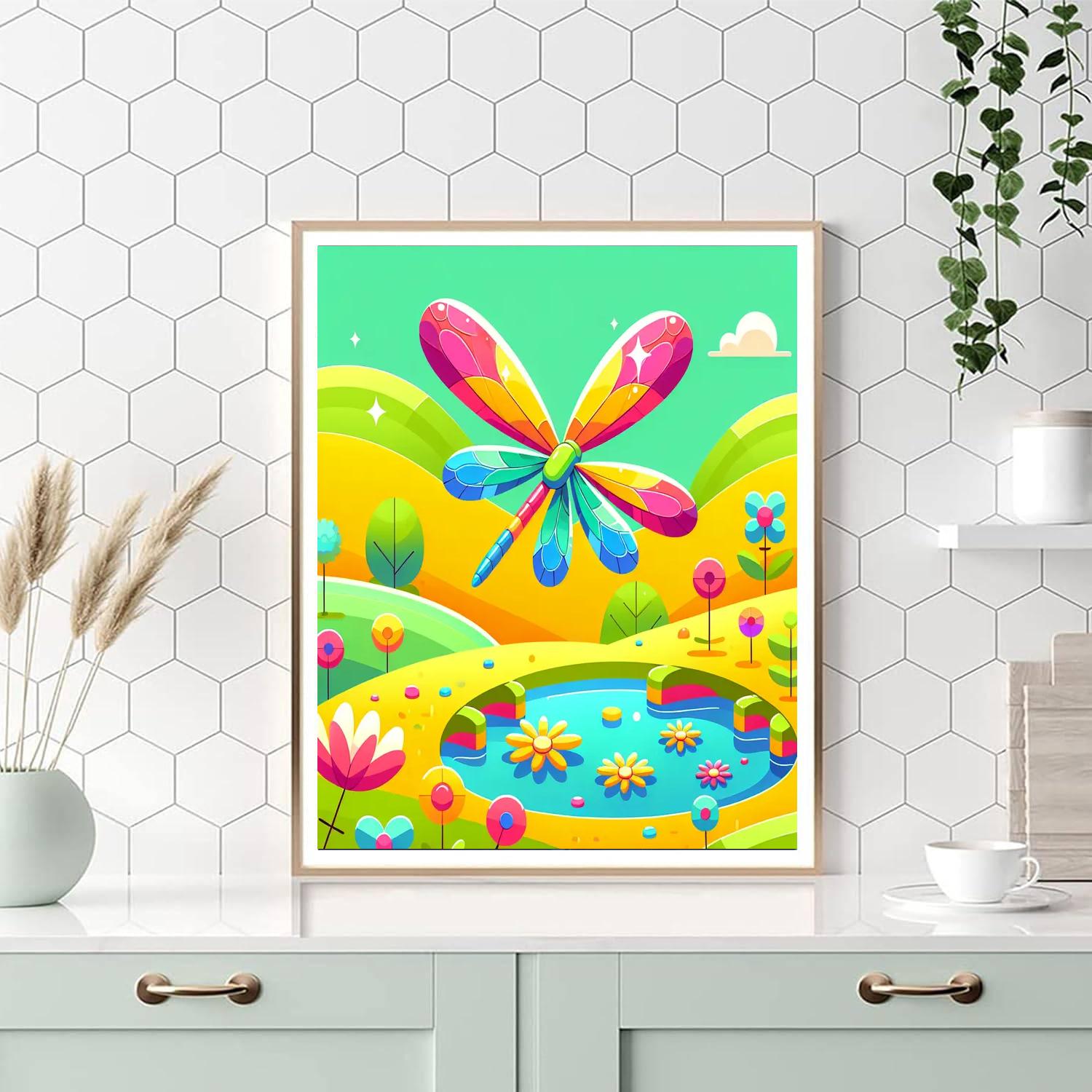 Wandering Dragonfly Paint By Numbers Kits