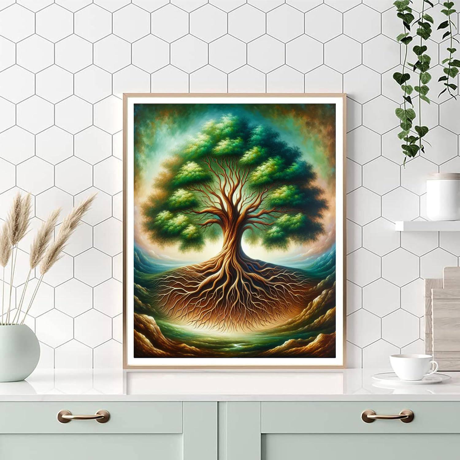 Tree Of Life Journey DIY Paint By Numbers