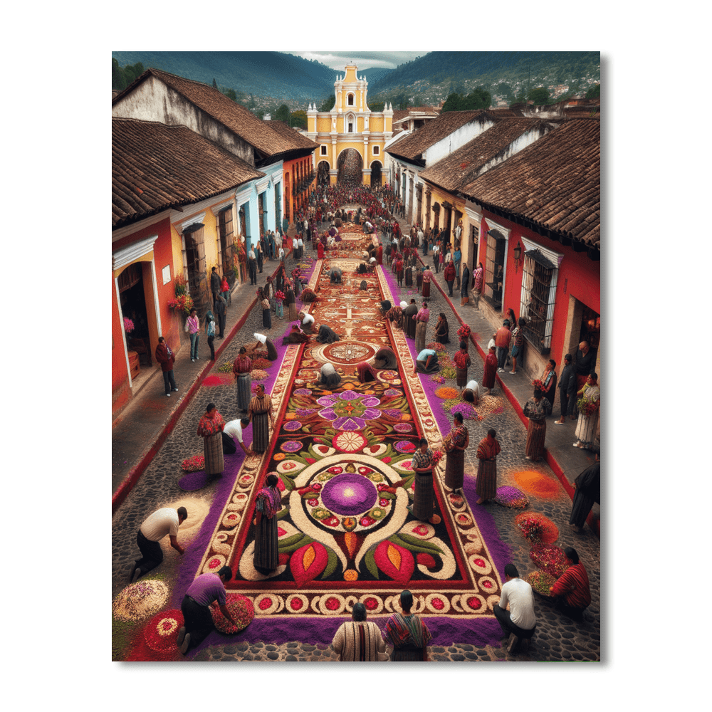 Semana Santa - Guatemala Paint By Number