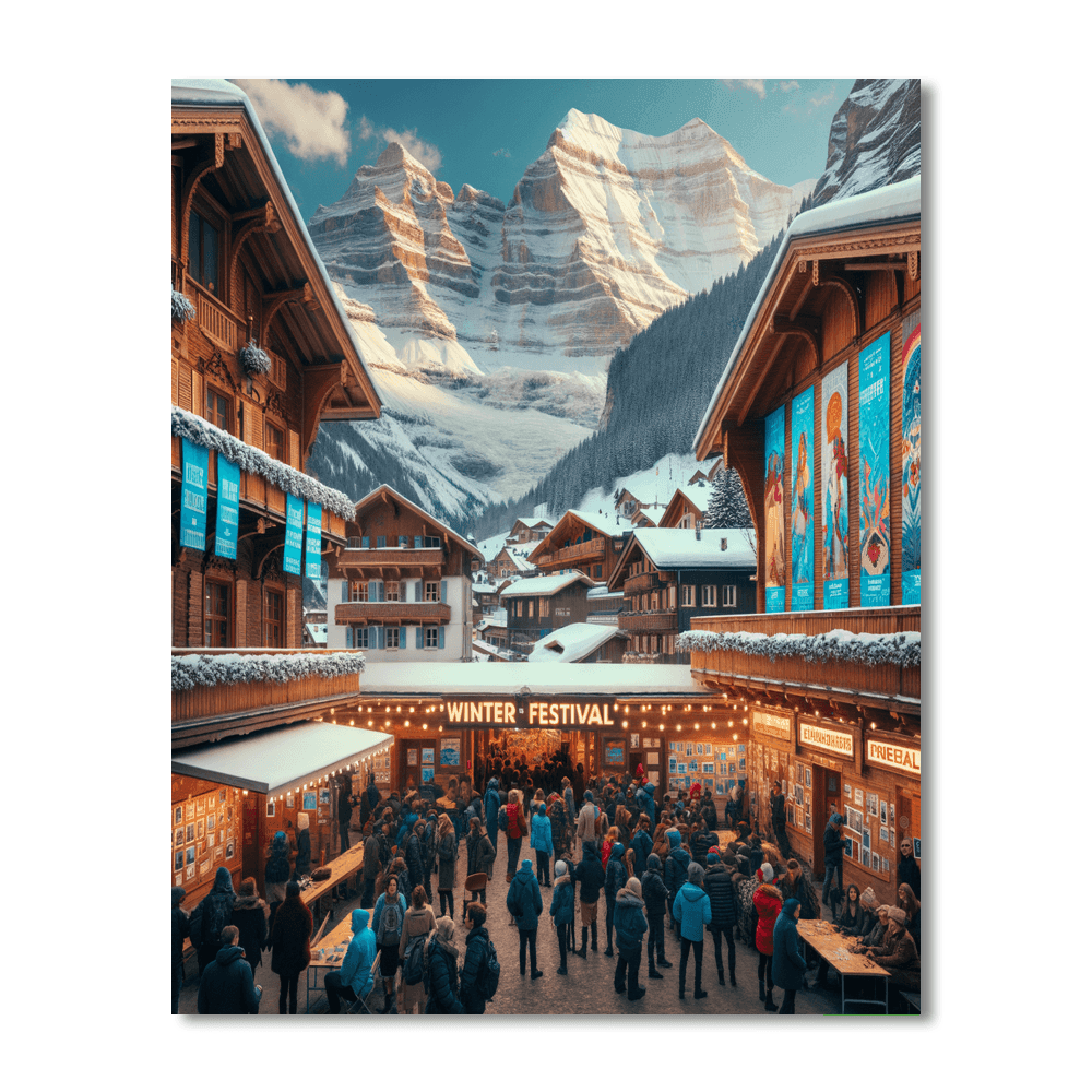 Sundance Film Festival - Utah, Usa Numbered Painting Kits