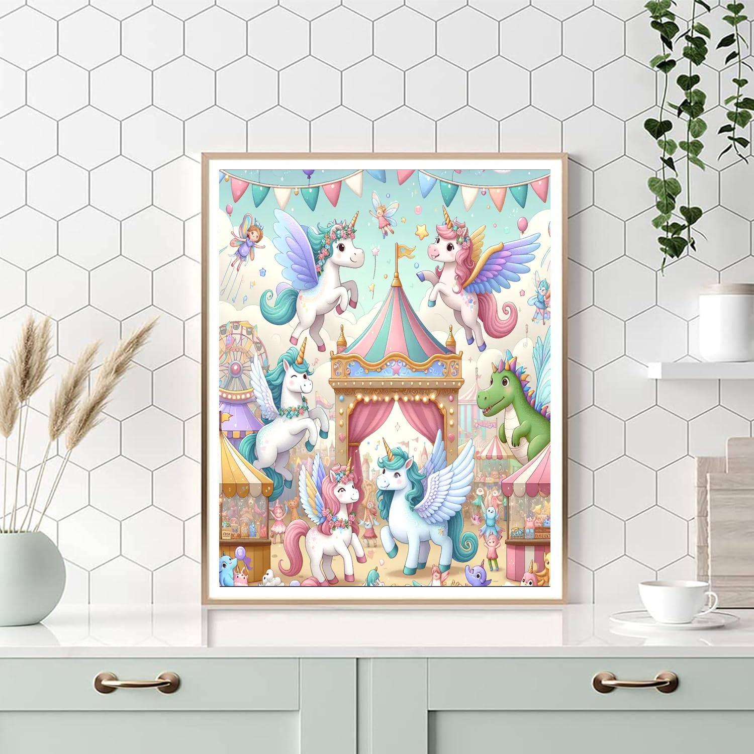 Fantasy Creature Fair Paint By Number
