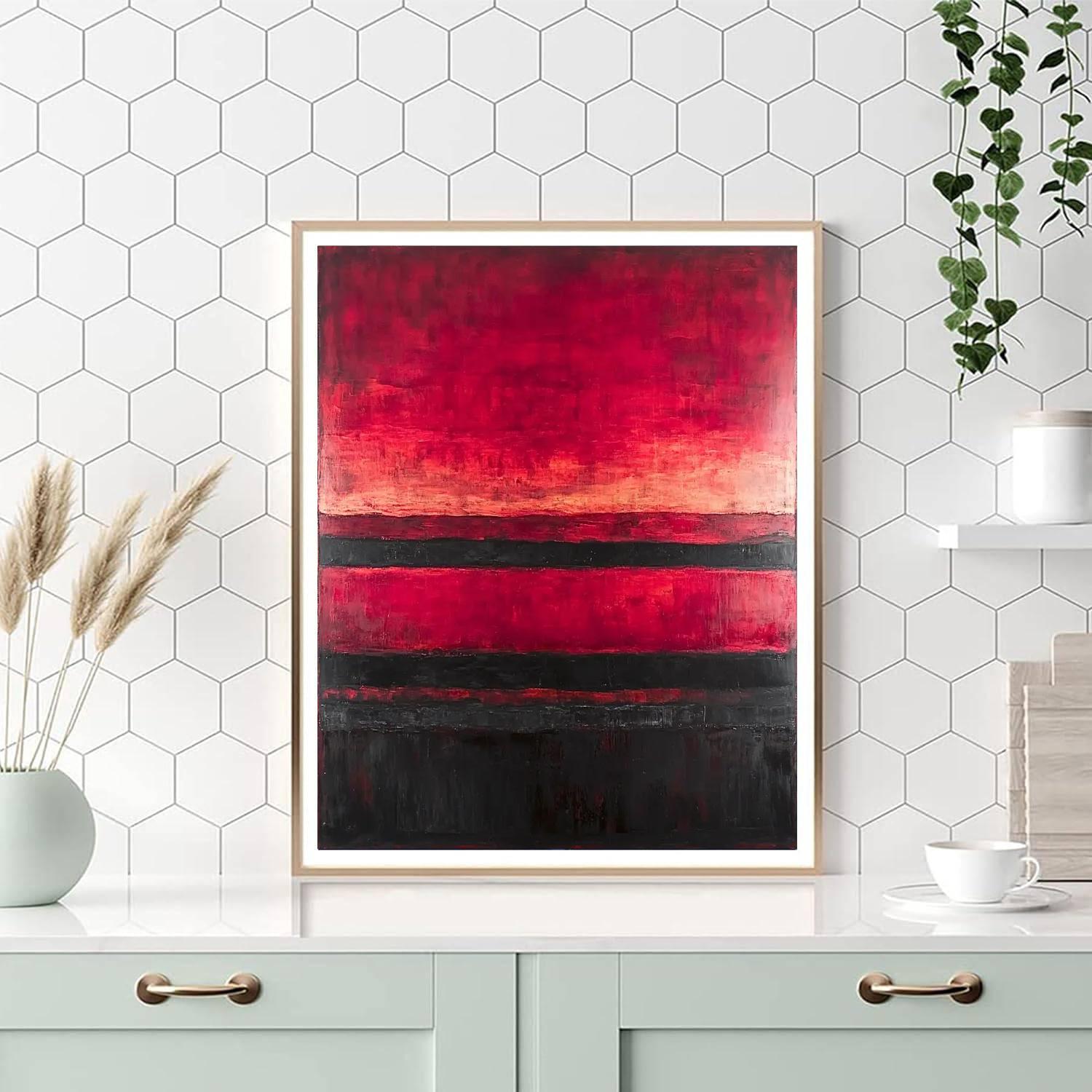 Mark Rothko Inspired Temporal Textures  Paint By Color