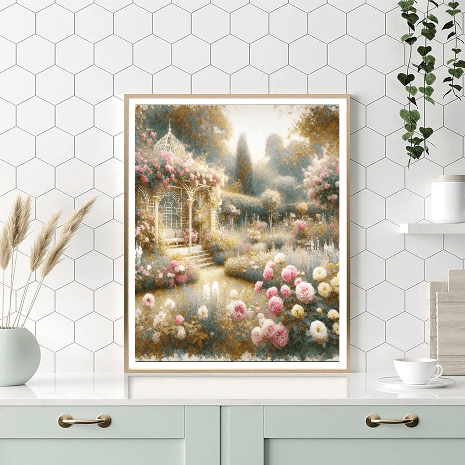 Vintage Garden Treasures Paint By Numbers