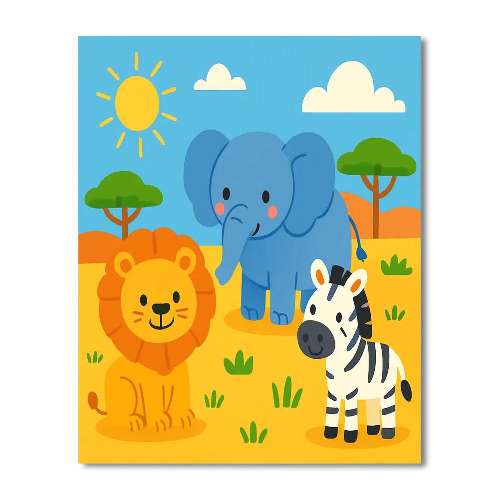 Safari Explorer Experience Paint By Color