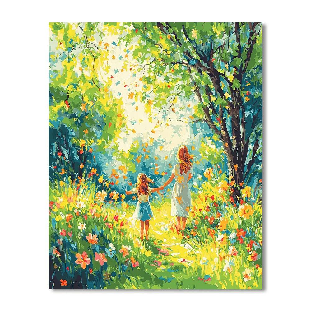 Spring Blossoms Of Love Painting By Numbers Kit