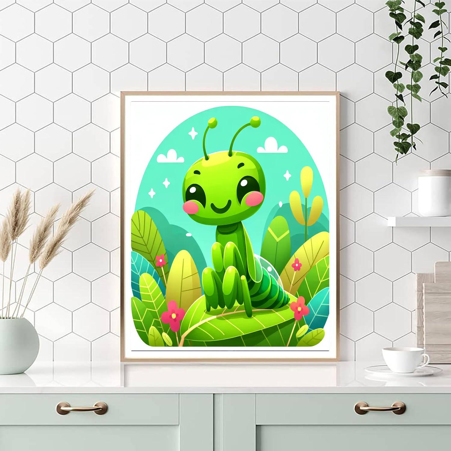 Merry Mantis Painting By Numbers Kit