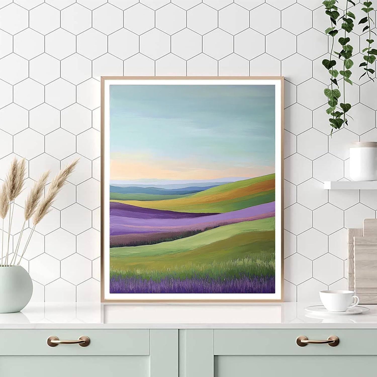 Mark Rothko Inspired Transcendental Embrace  Paint By Color