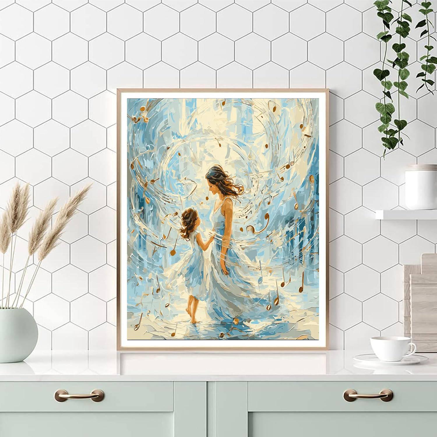 Endearing Echoes Of Love Numbered Painting Kits