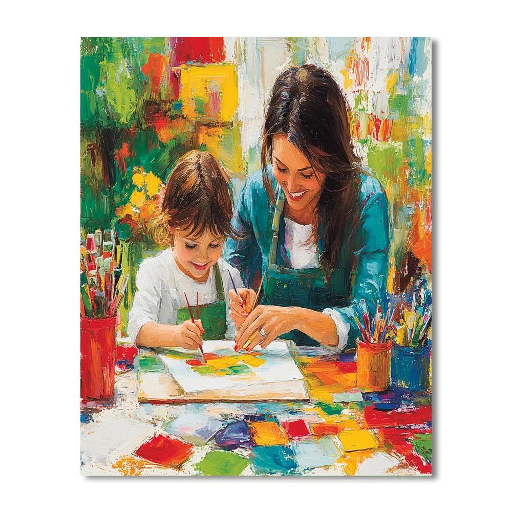 The Heart Of Family Painting By Numbers Kit