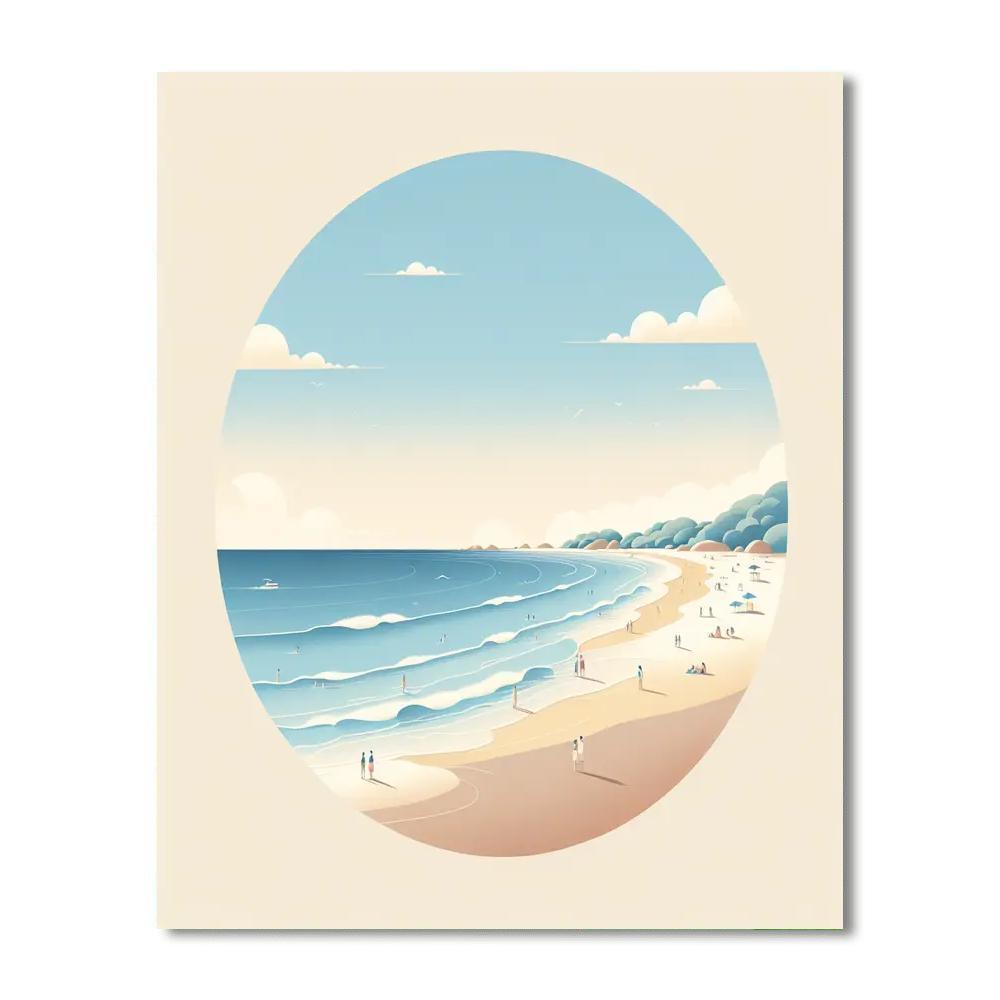 Mystical Ocean Views Numbered Painting Kits