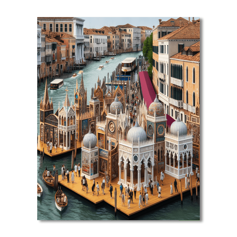 Venice Biennale - Italy Painting By Numbers Kit