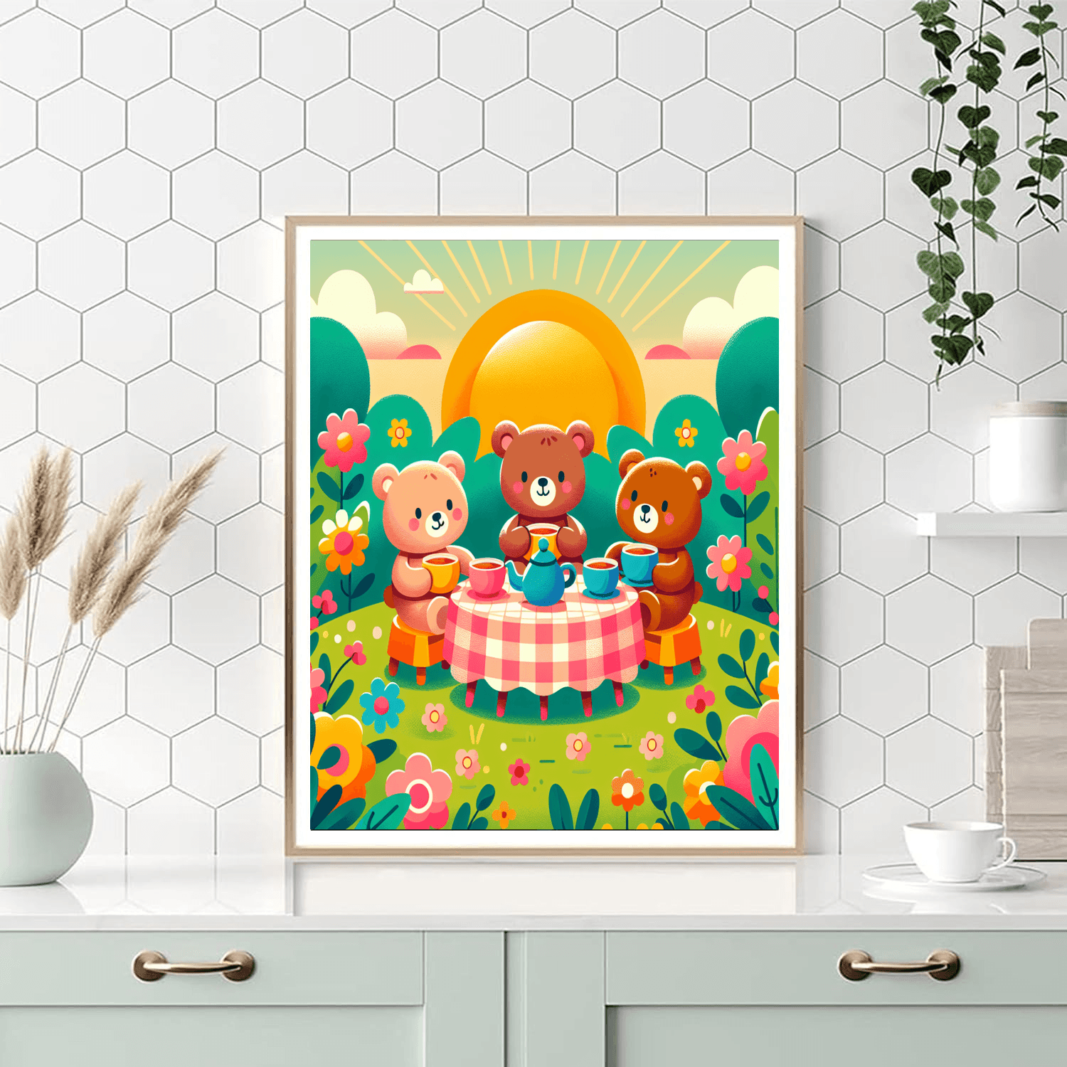 Cuddly Teddy Bears Paint By Numbers
