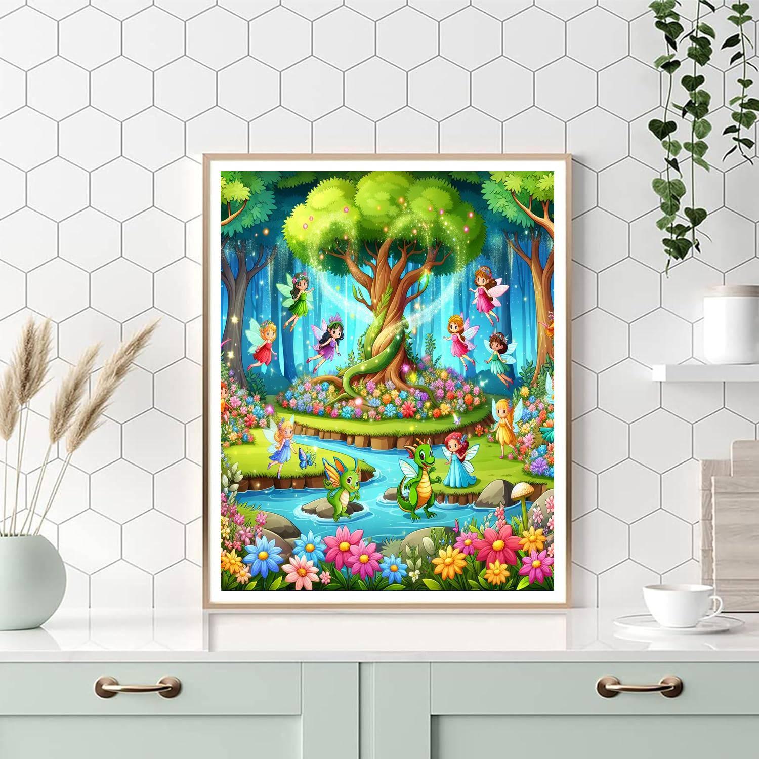 Forest Fantasy Adventure Painting By Numbers Kit