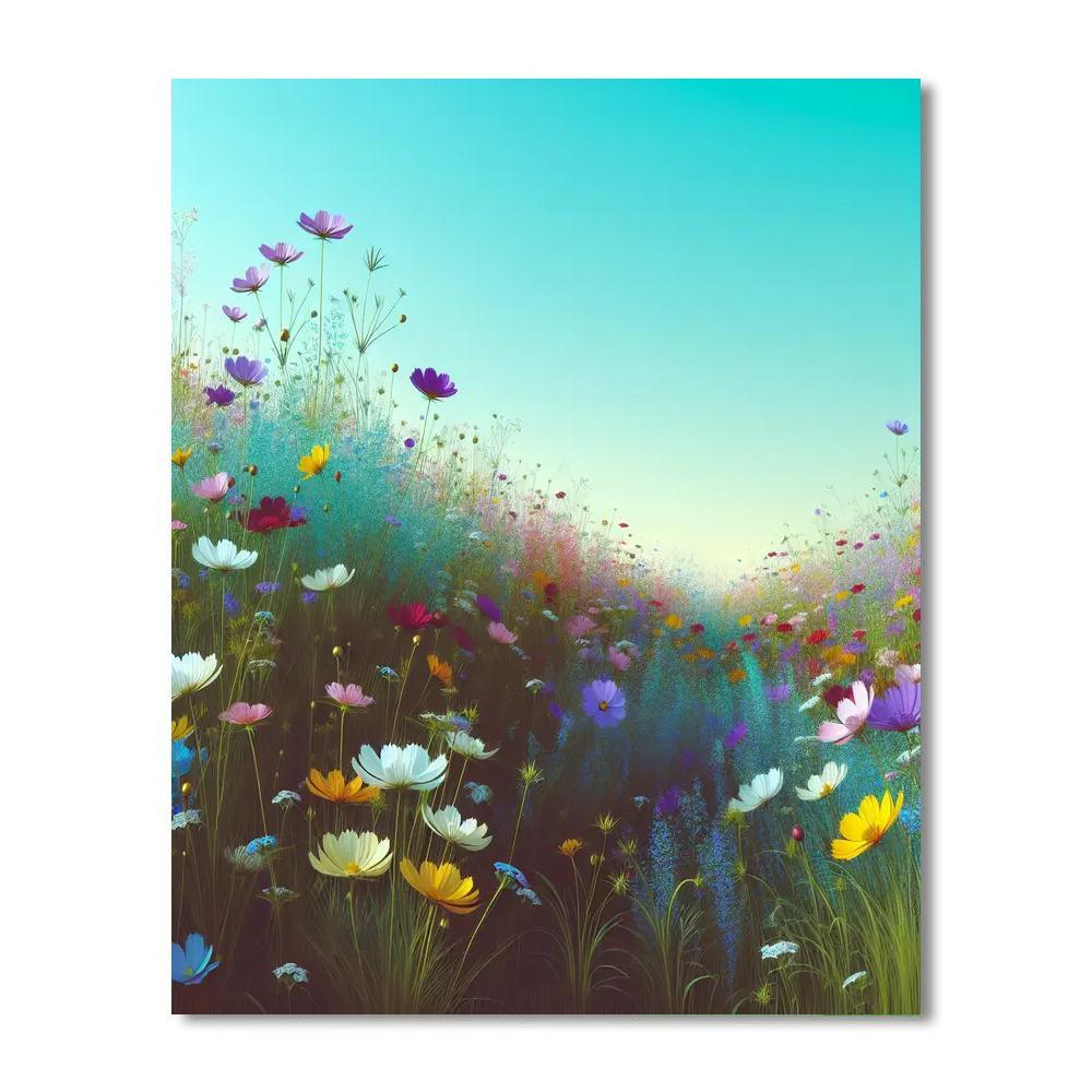 Enchanting Meadow Escape Paint By Numbers