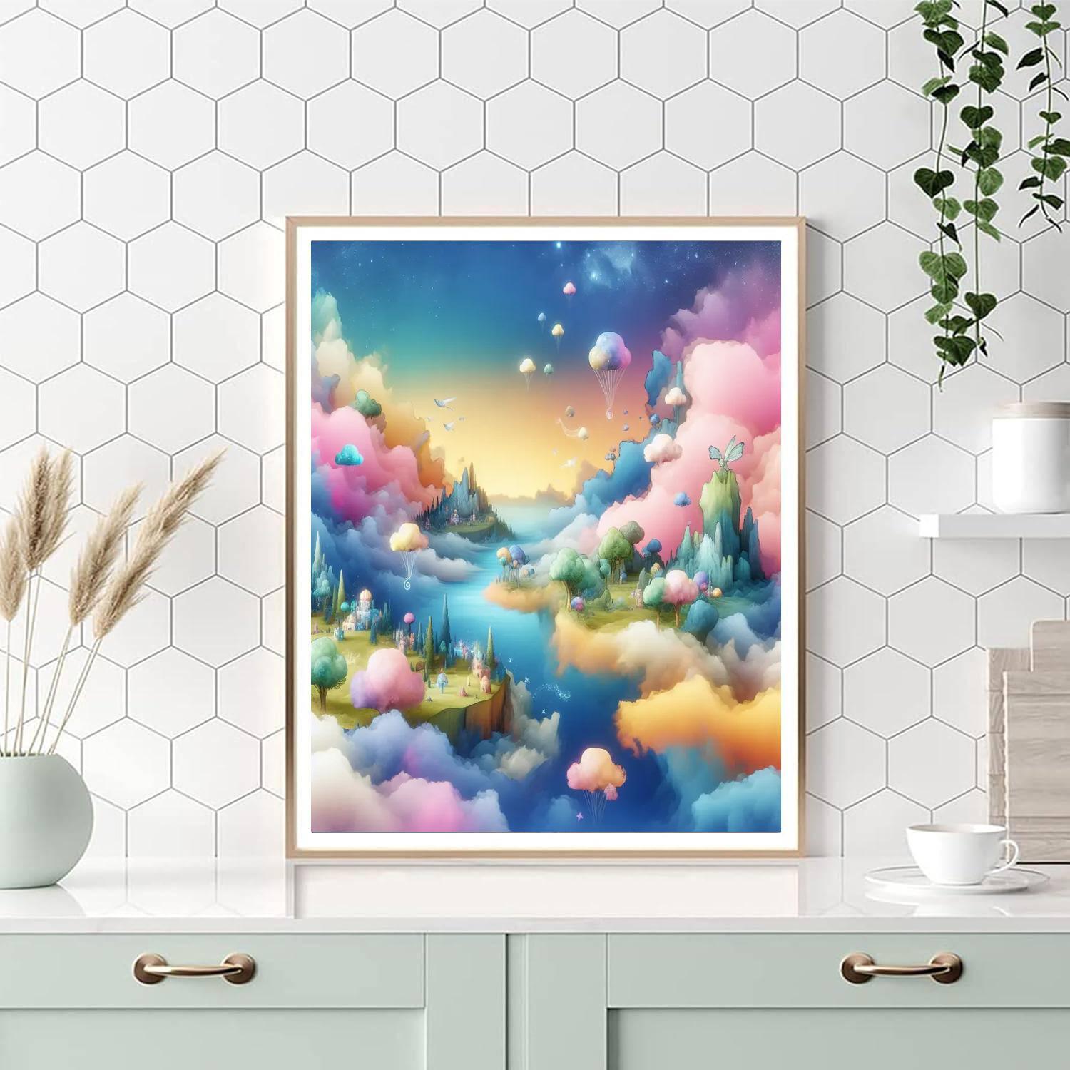 Whimsical Dream World Numbered Painting Kits