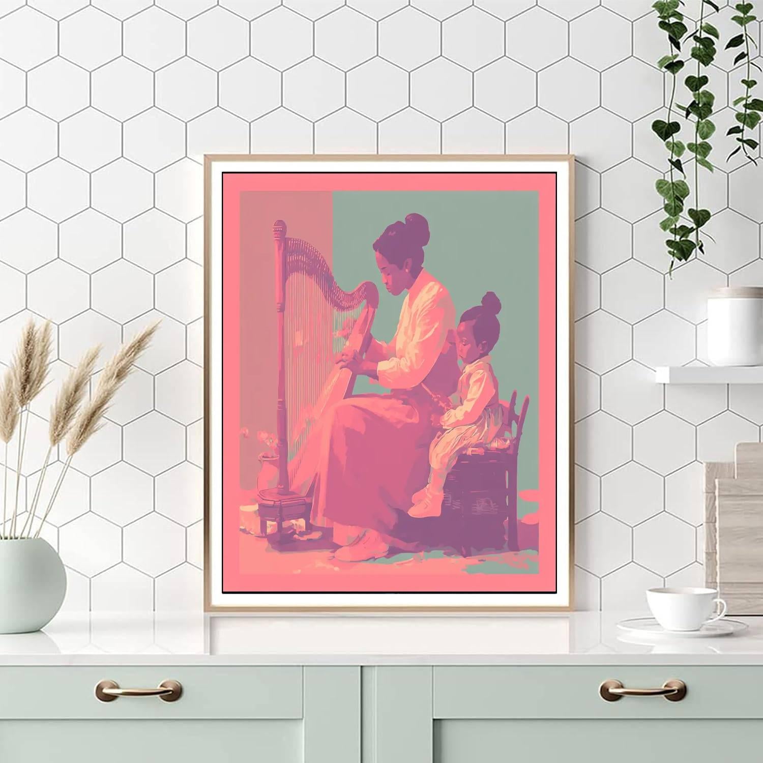 Serenade Of Hearts Paint By Numbers Kits