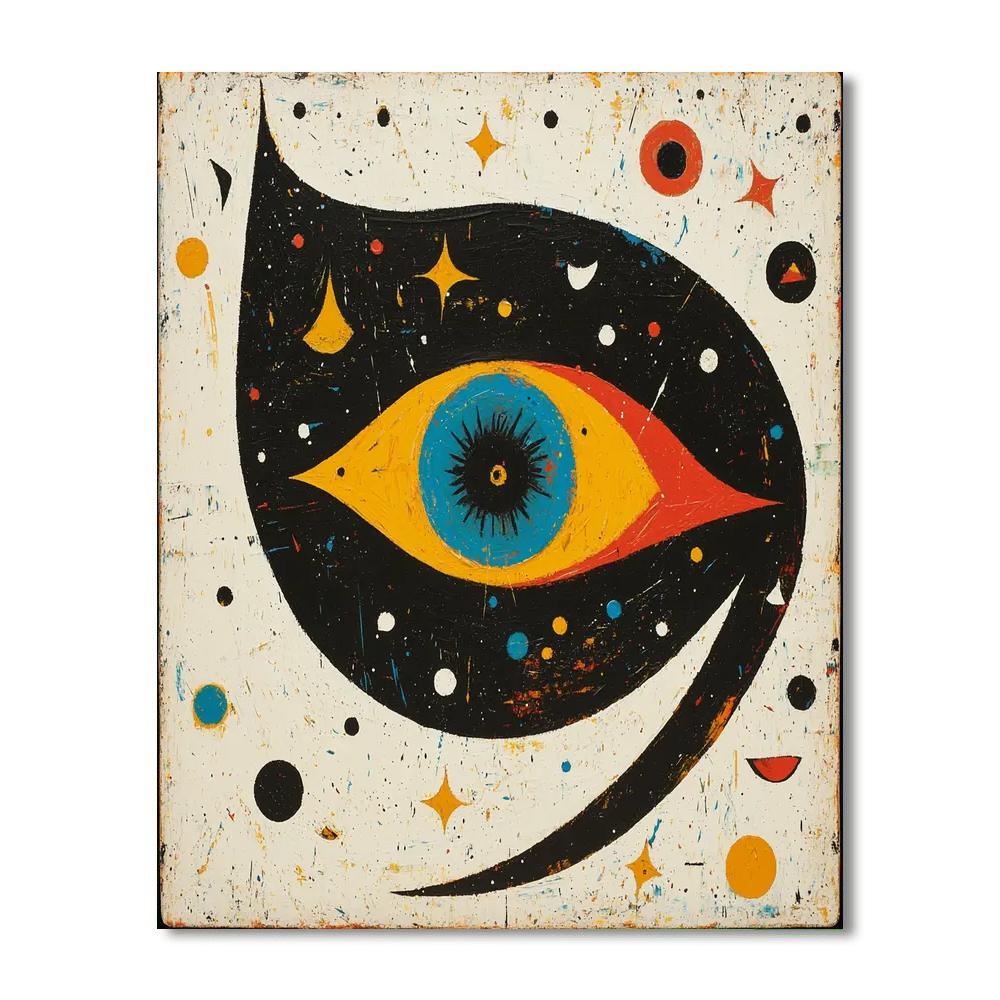 Joan Miró Inspired Mysteries Of The Mind  Paint By Number