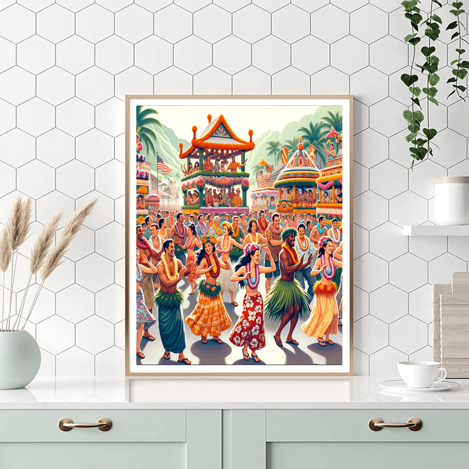 Aloha Festival - Usa Paint By Number