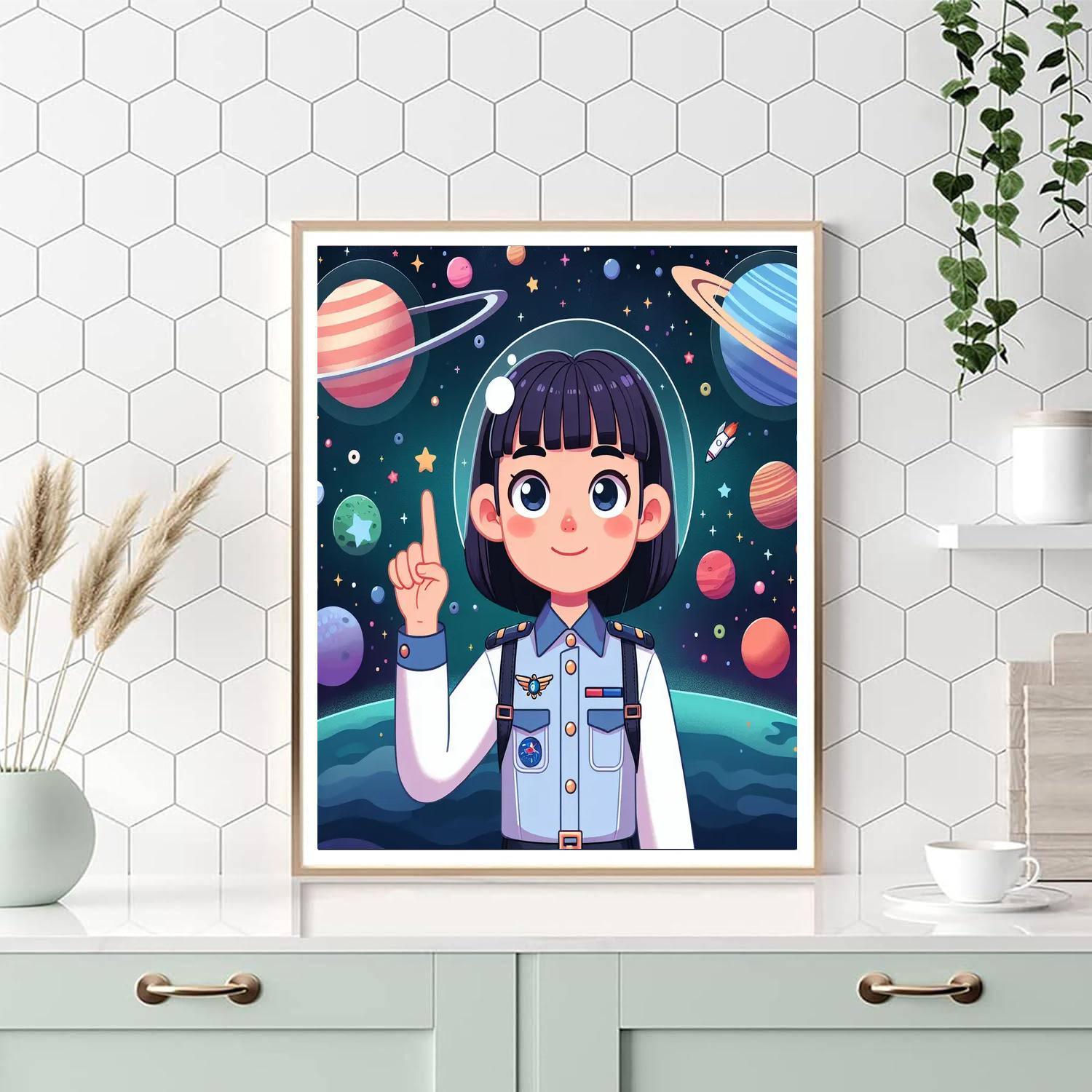 Space Cadet Exploration Paint By Numbers Kits