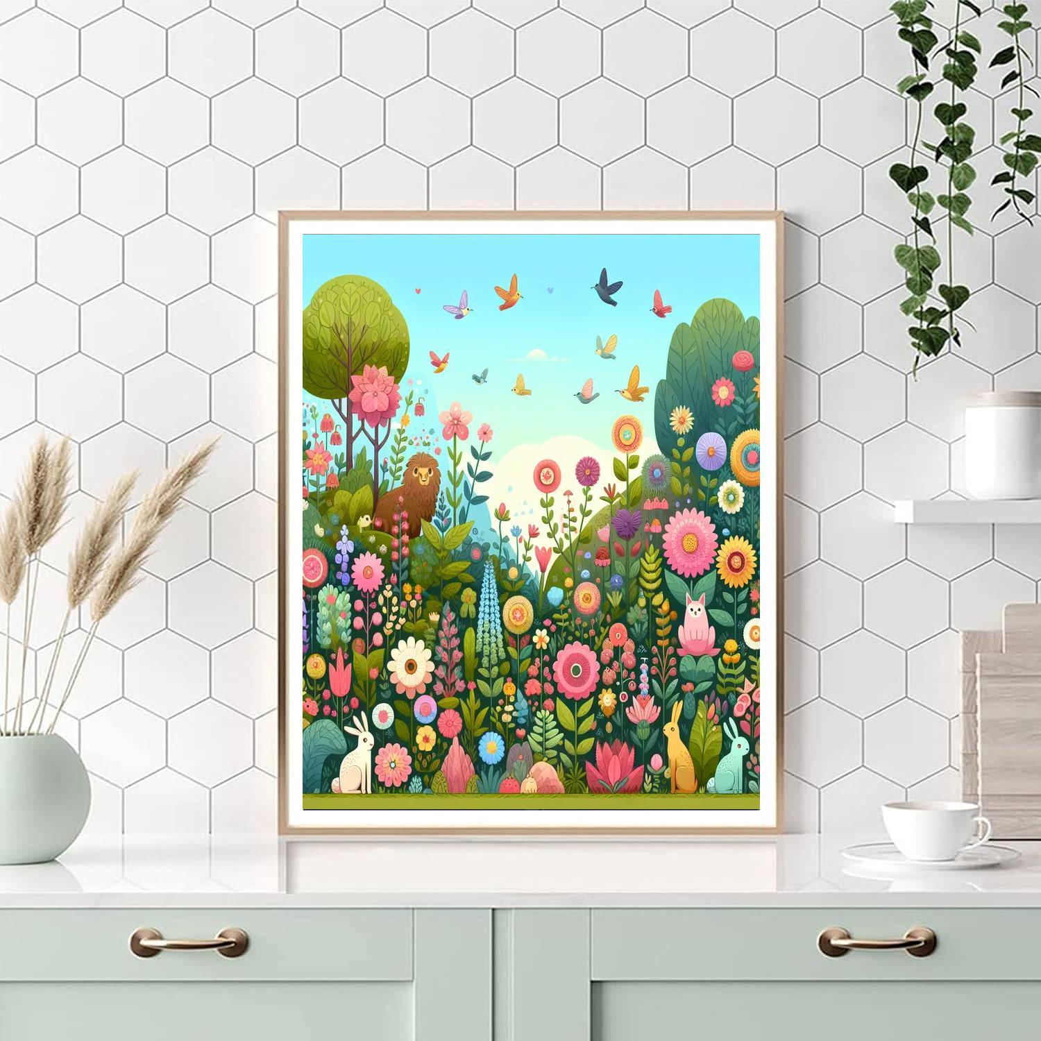 Enchanted Garden Expedition Paint By Color