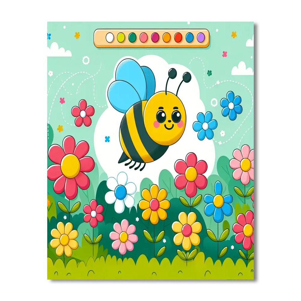 Curious Bee Paint By Color