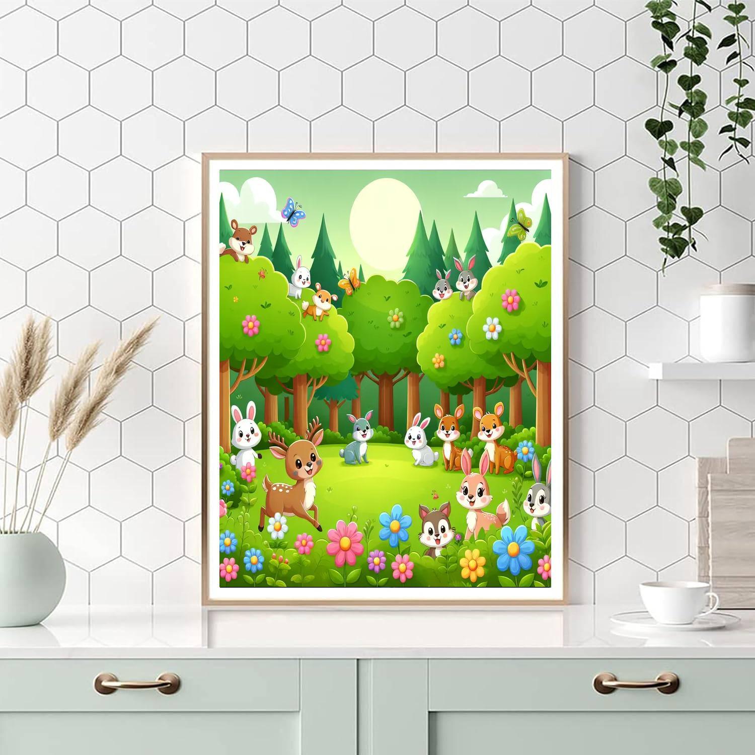 Wonderful Wilderness Number Painting