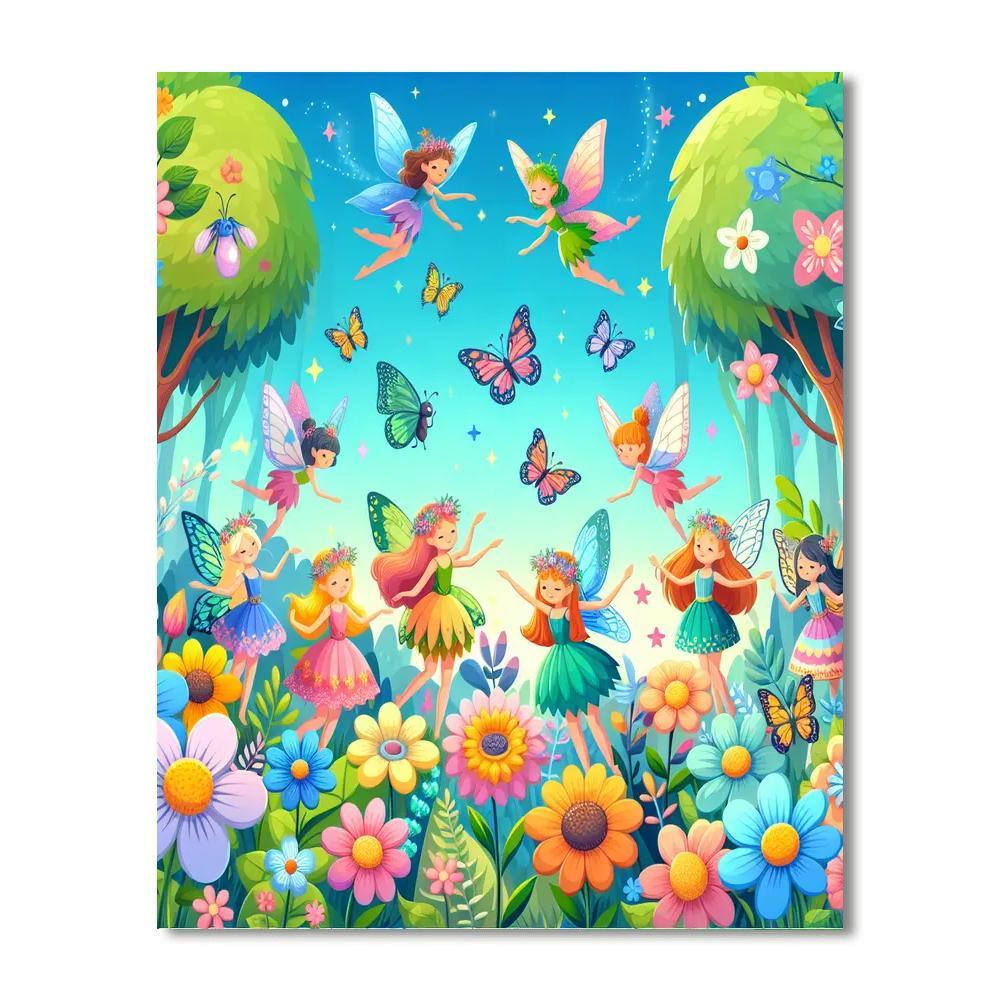 Creative Fairy Adventures DIY Paint By Numbers