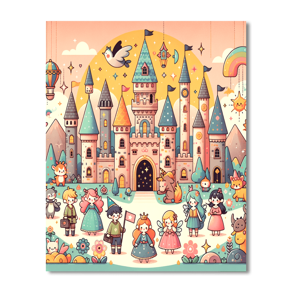 Fairy Tale Kingdom Journey Paint By Number