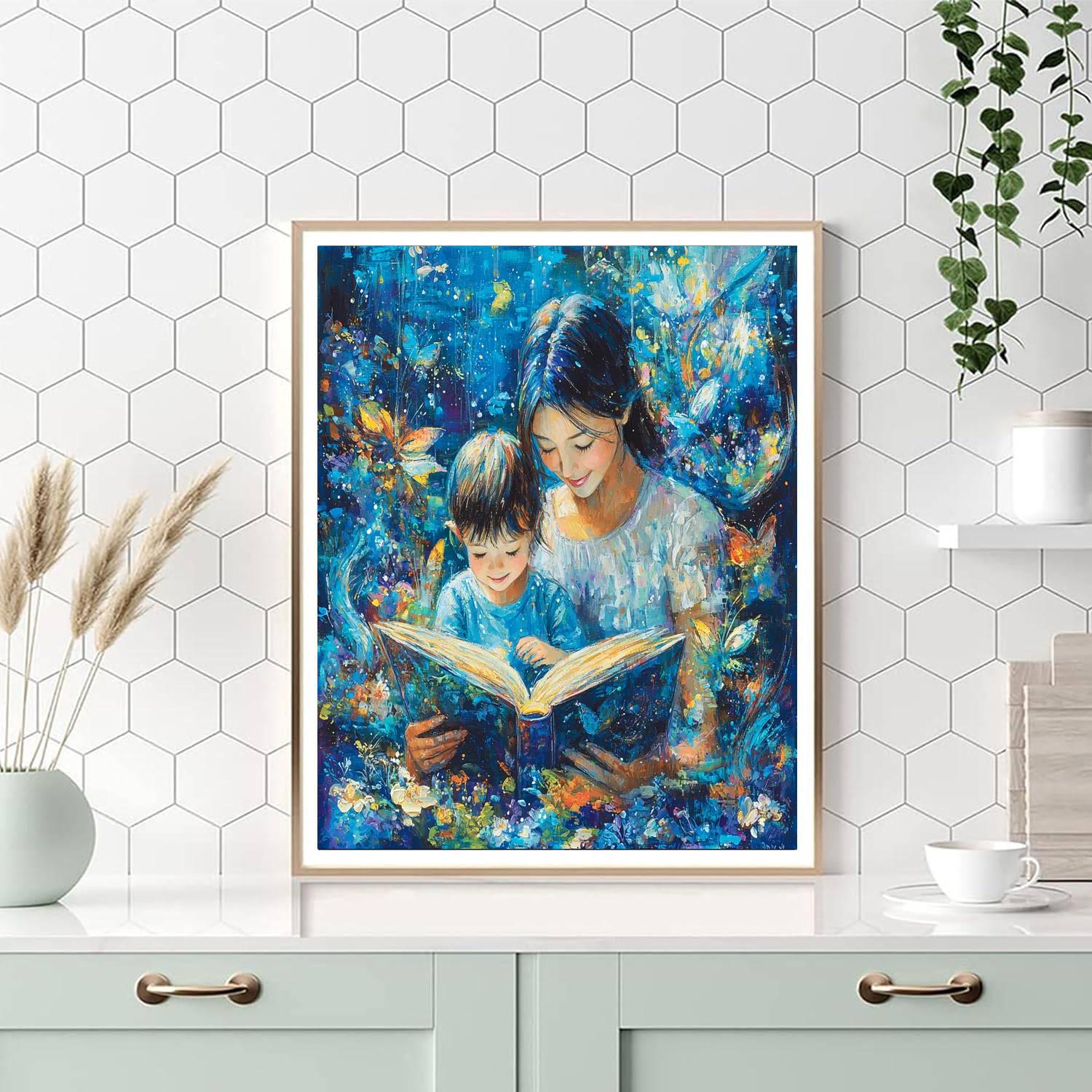 The Adventure Of Reading Numbered Painting Kits