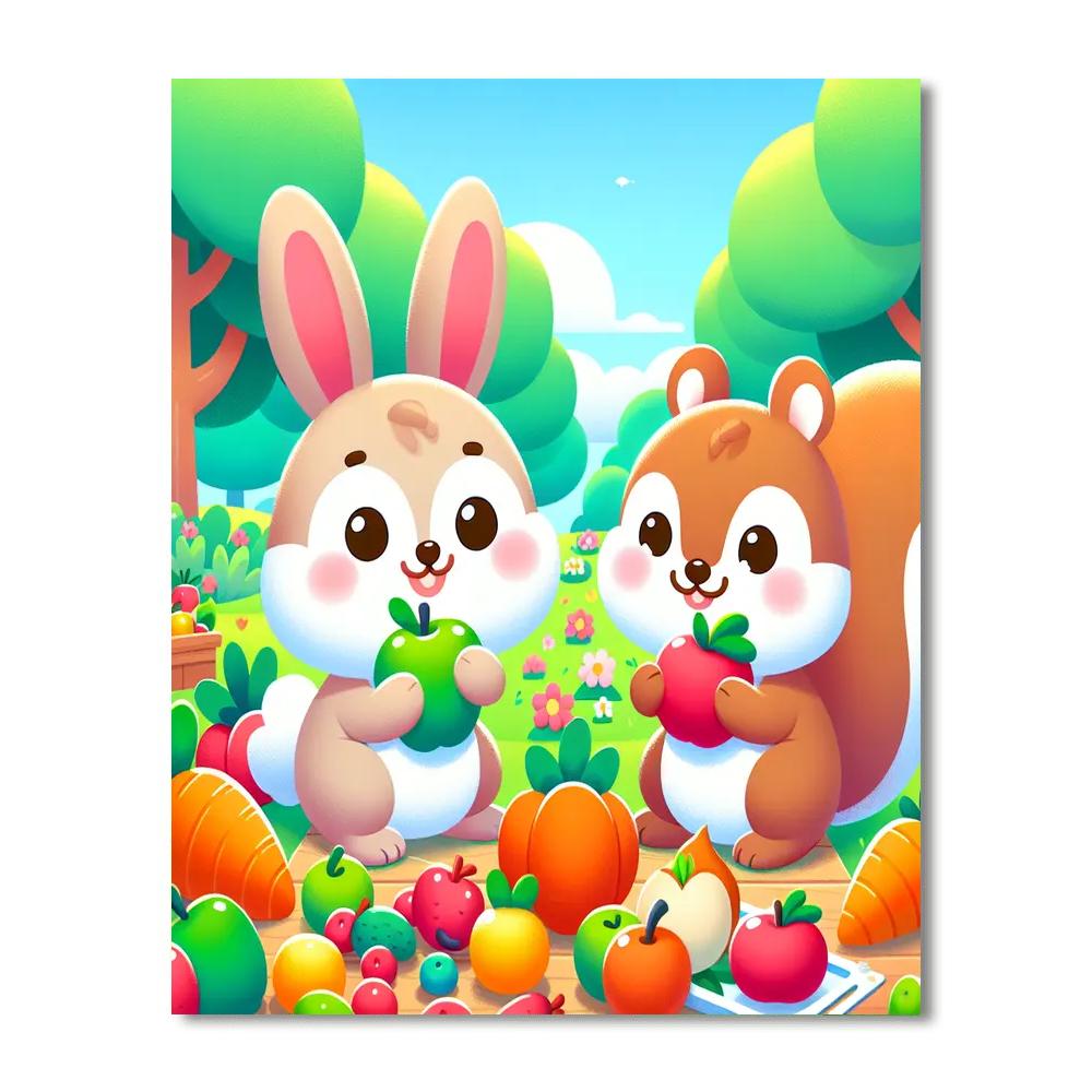 Delightful Harvest Festival DIY Paint By Numbers