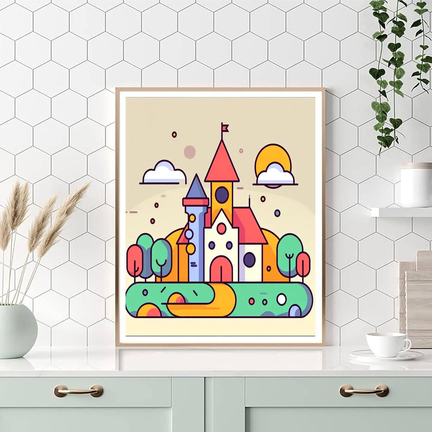 Enchanted Castle's Mysteries Paint By Number