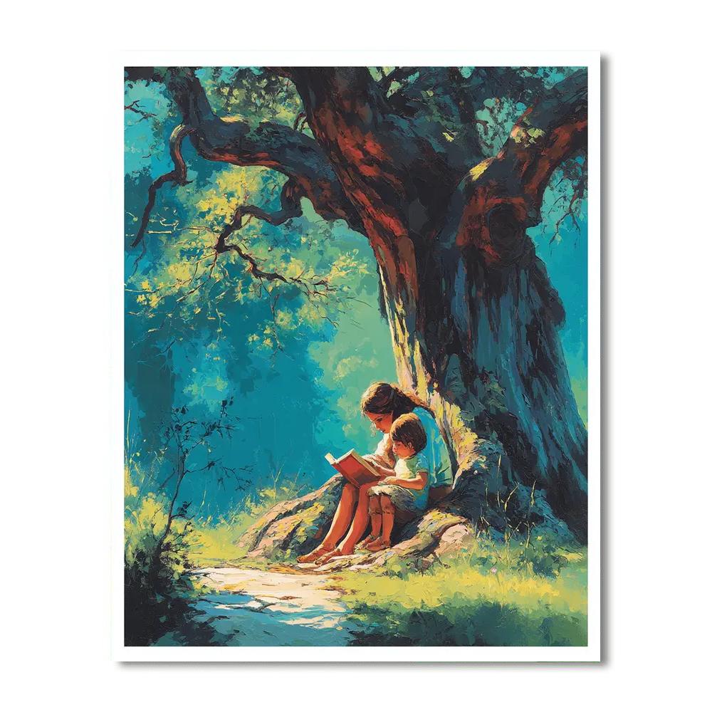 The Gift Of Time Together DIY Paint By Numbers