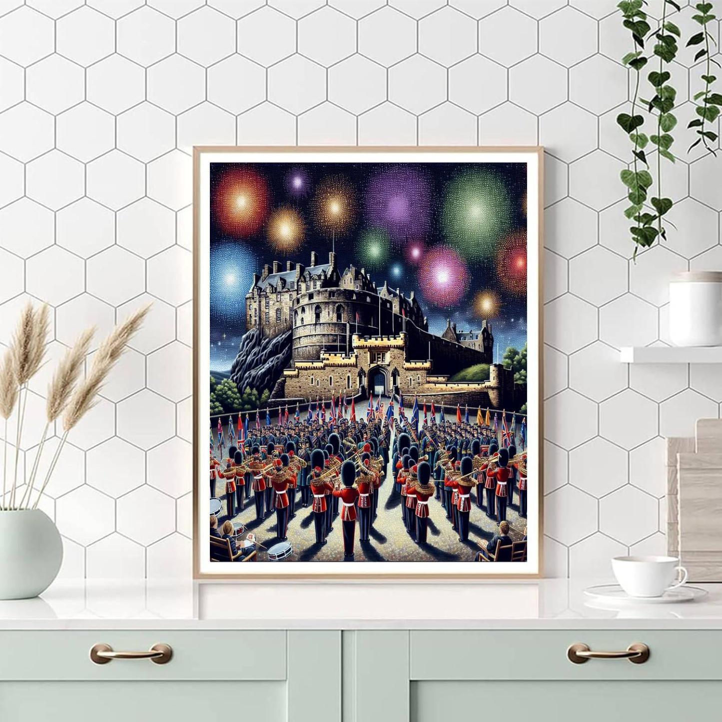 Edinburgh Military Tattoo - Edinburgh Numbered Painting Kits