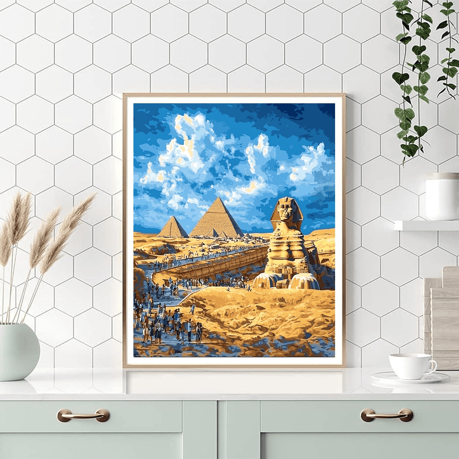 Giza Pyramid Complex Paint By Numbers Kits