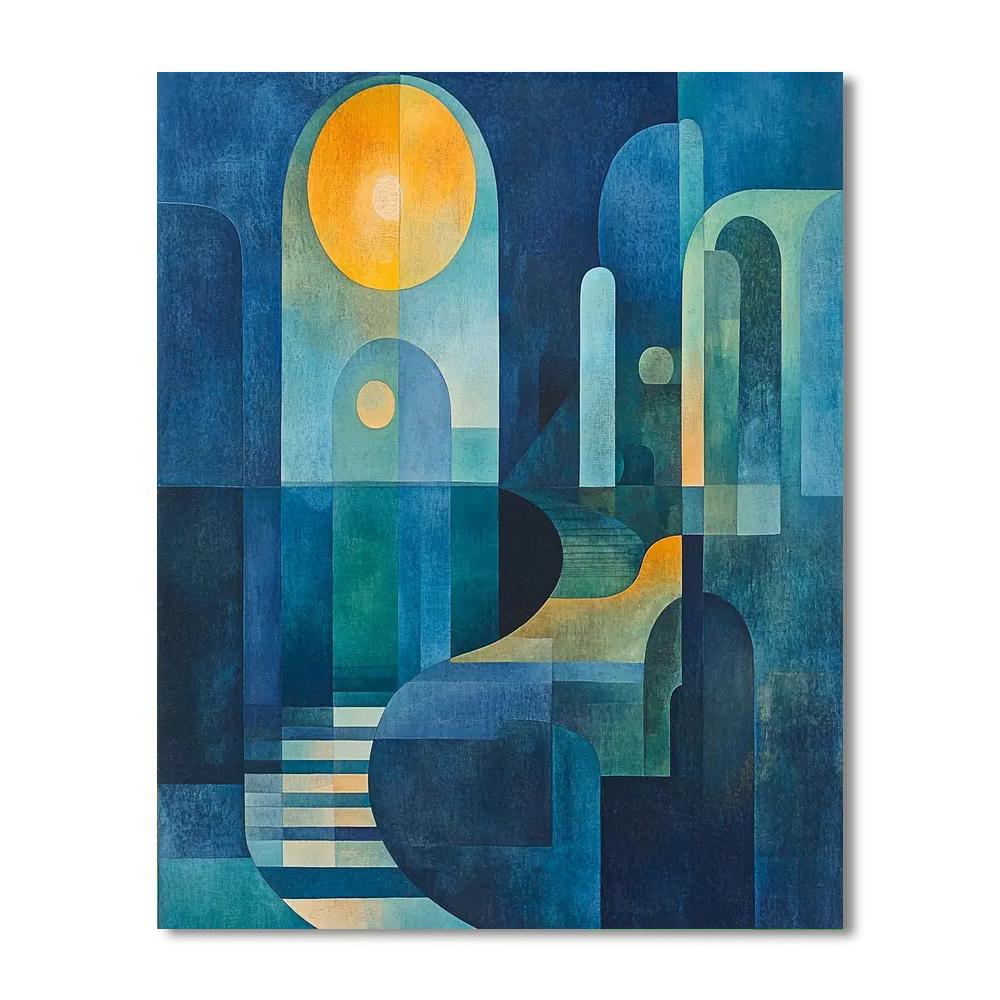 Max Ernst Inspired Echoes Of The Subconscious  Paint By Numbers Kits