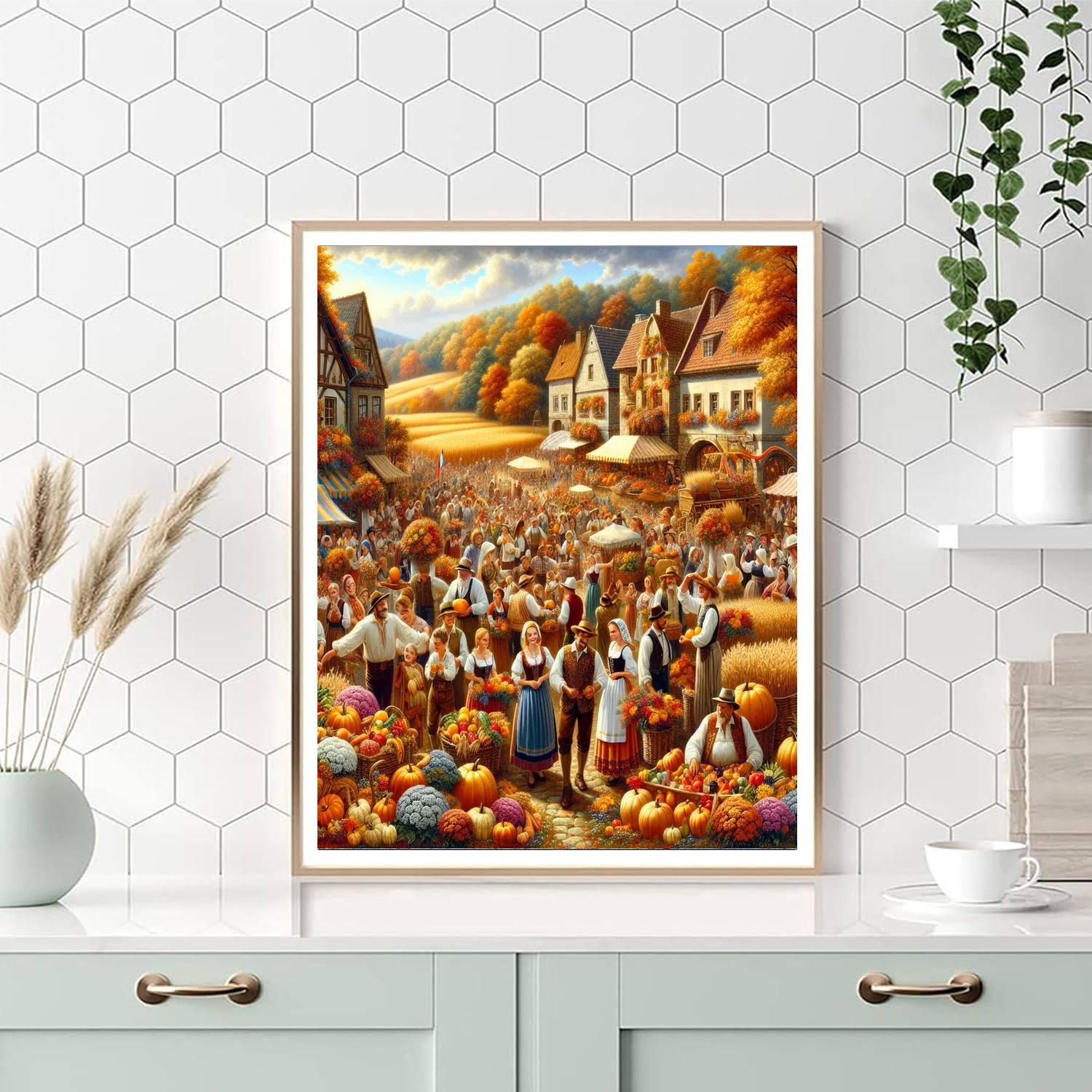 Harvest Festival - Germany Numbered Painting Kits