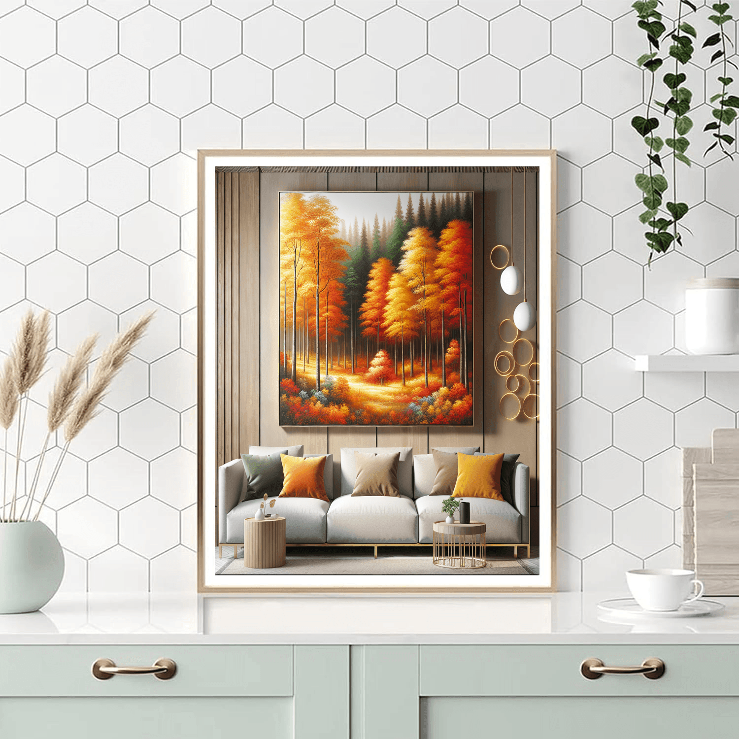 Breezy Autumn Day Numbered Painting Kits