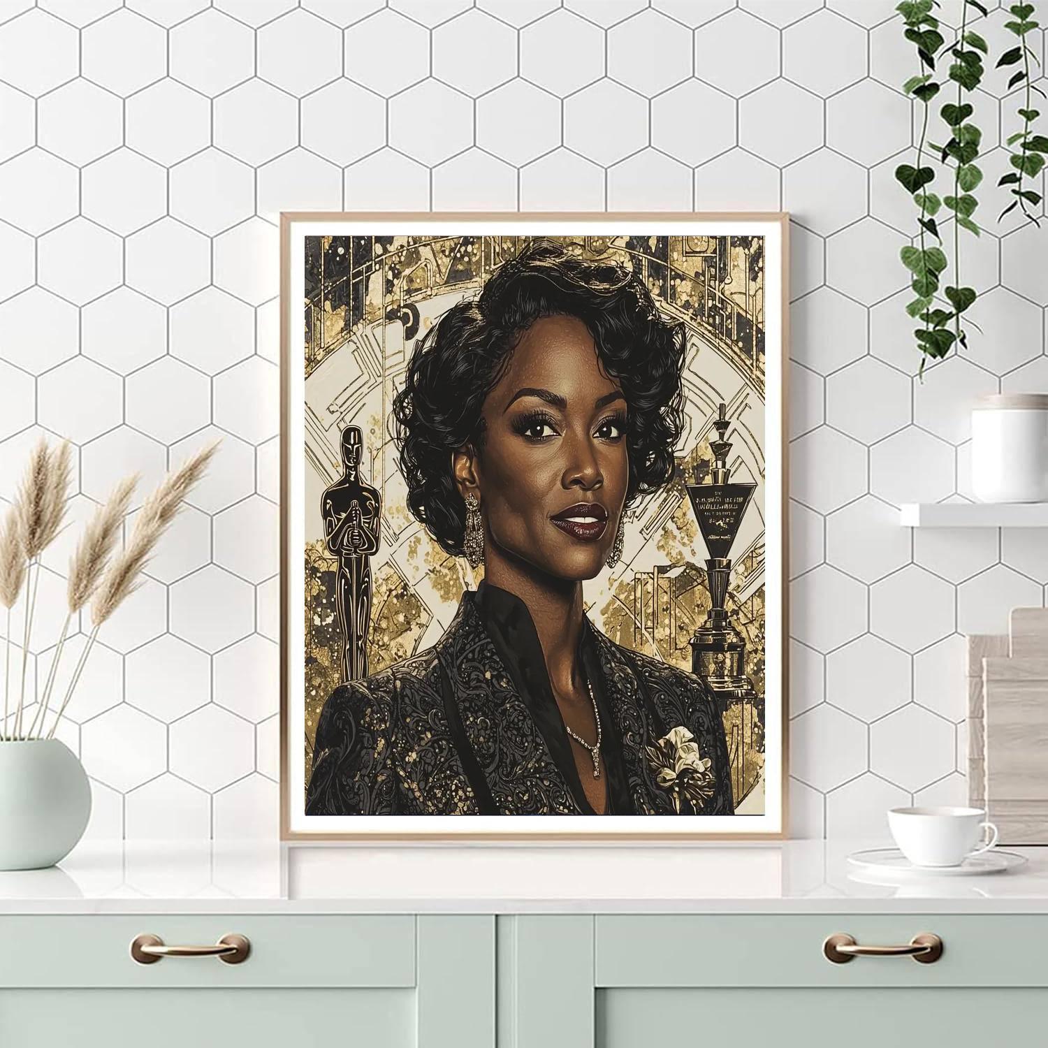 Viola Davis: The Unstoppable Force Of Authenticity Numbered Painting Kits