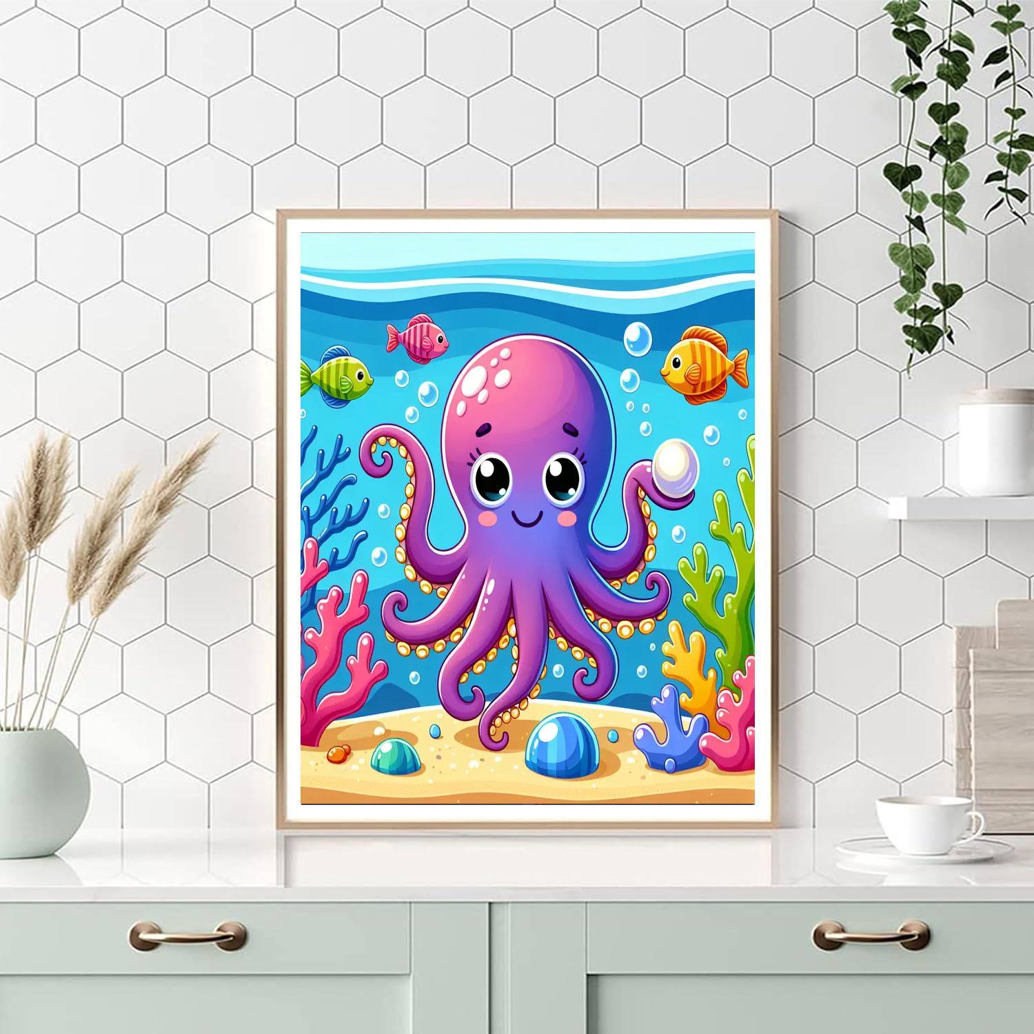 Ocean's Underwater Odyssey Paint By Number