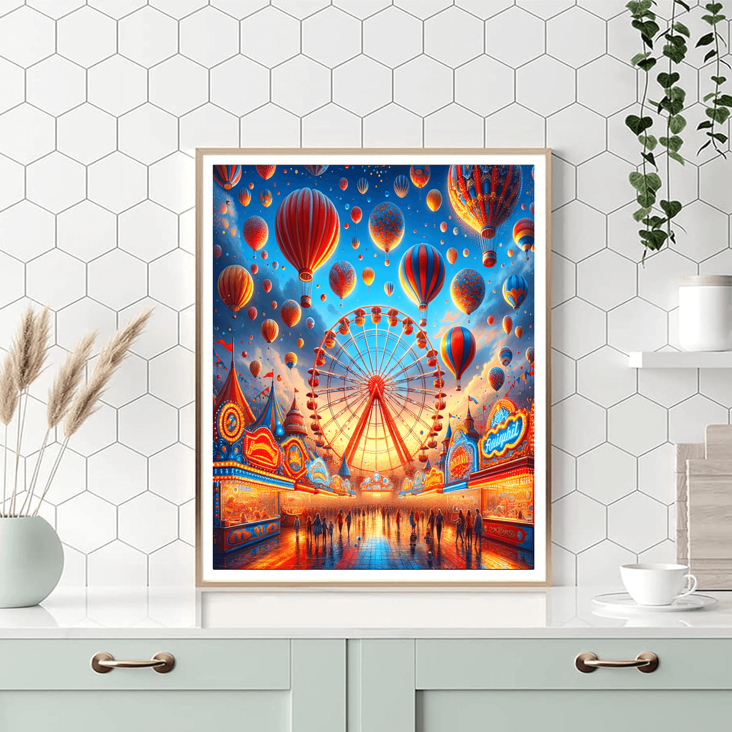 Summer Carnival Painting By Numbers Kit