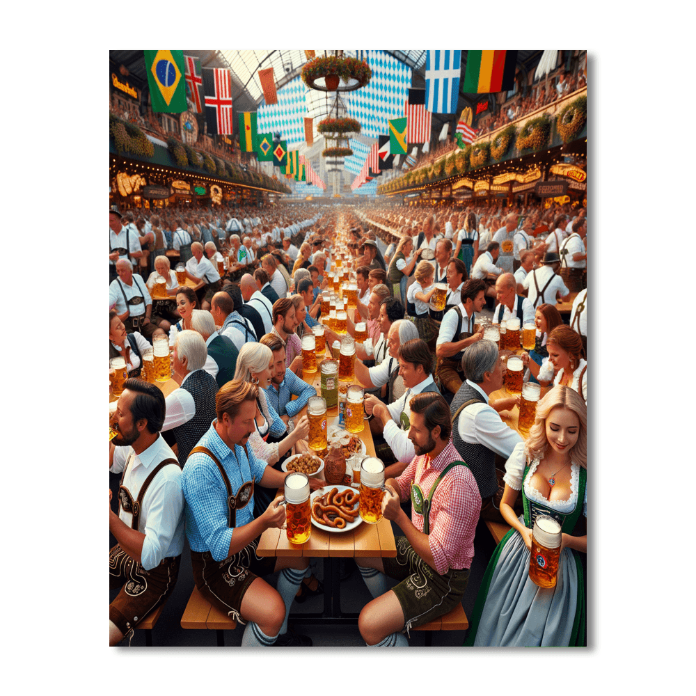 Oktoberfest - Blumenau Painting By Numbers Kit