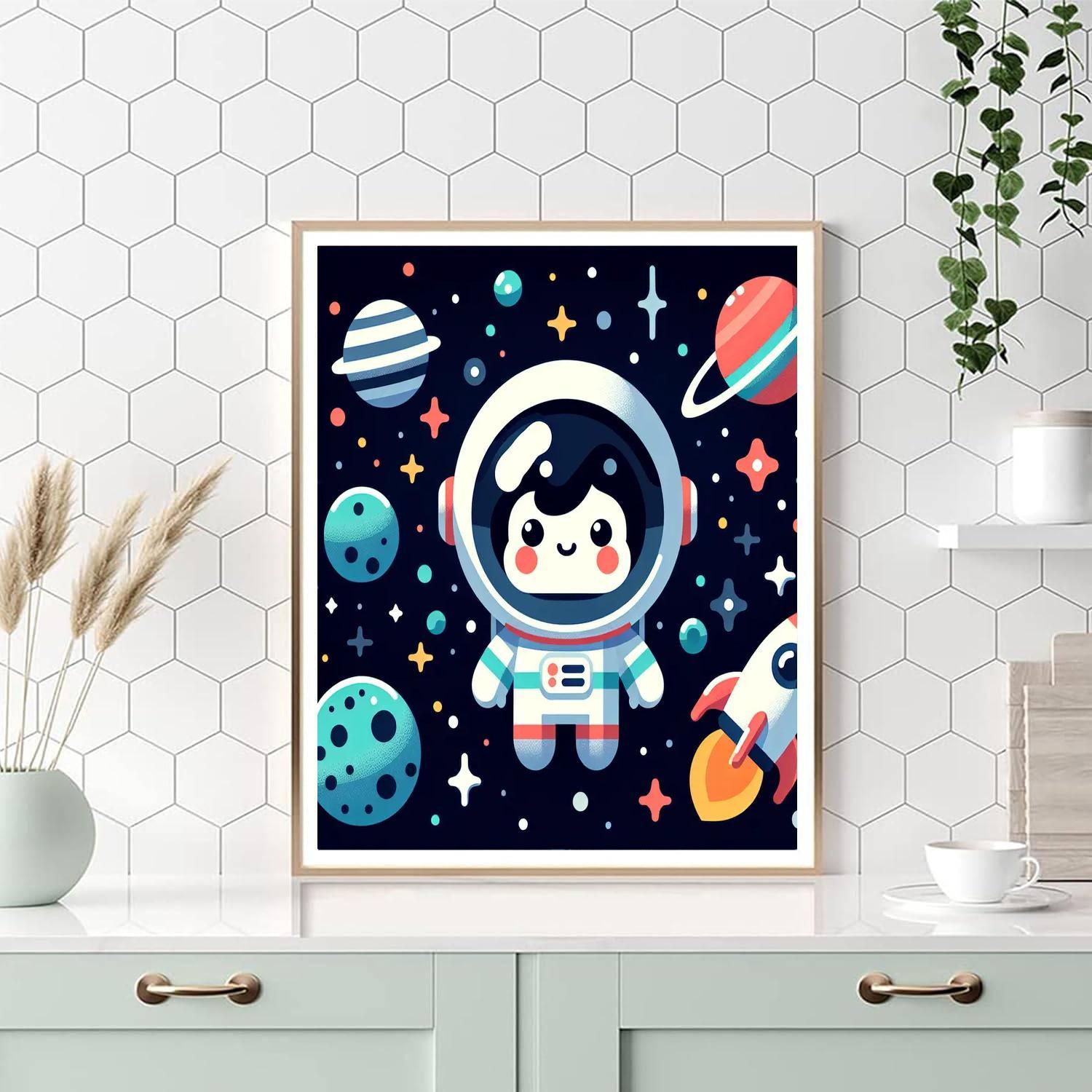 Galactic Explorer Adventures Numbered Painting Kits