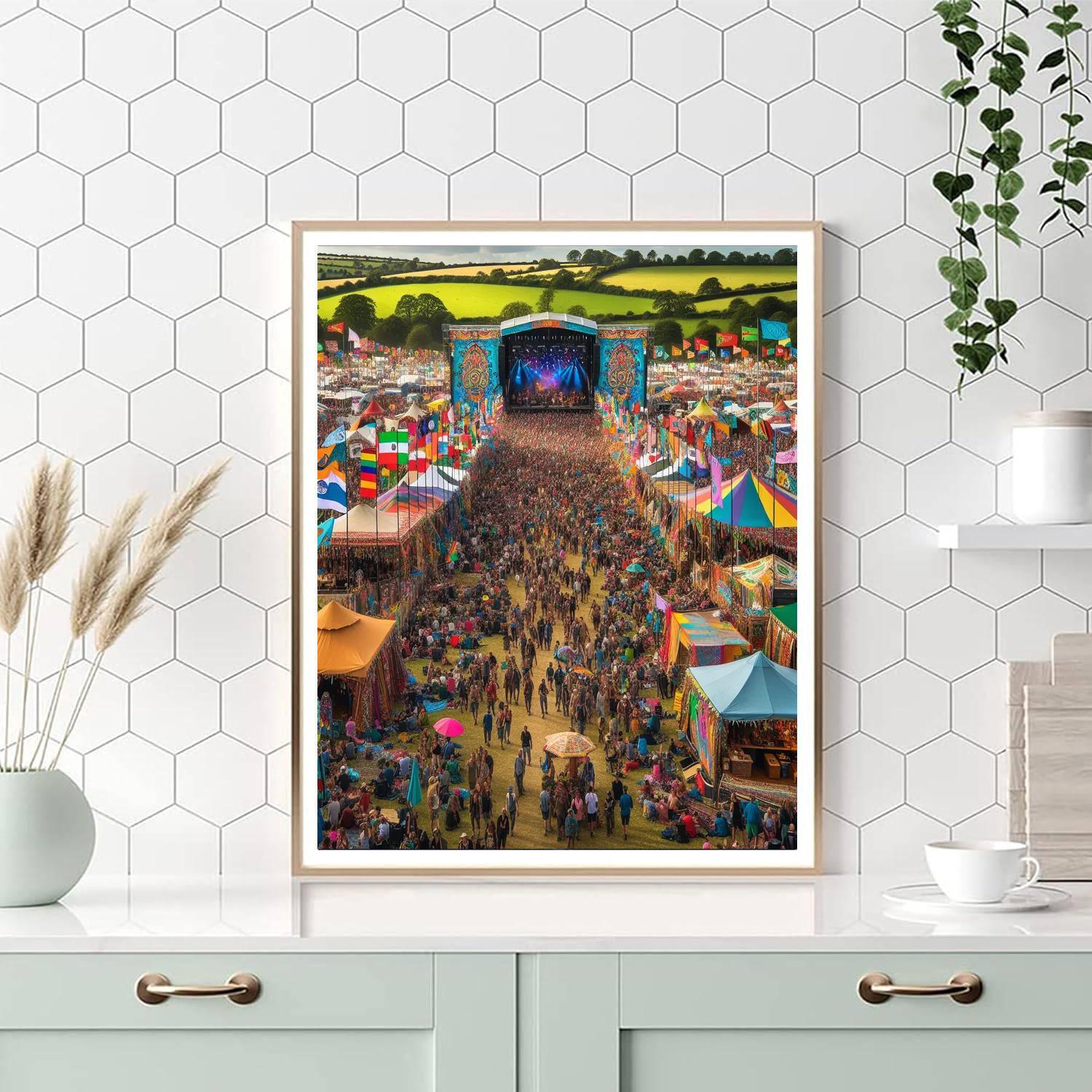 Womad - Wiltshire, Uk Paint By Number