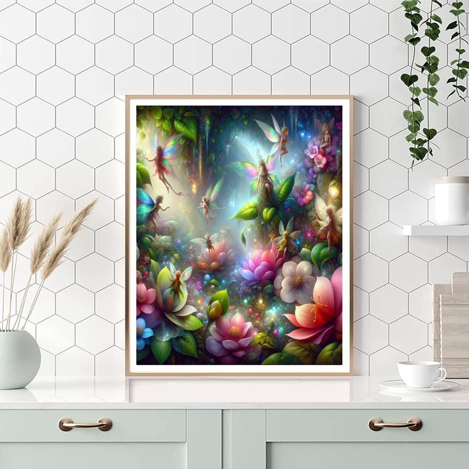 Whimsical Fairy Grove Paint By Numbers Kits