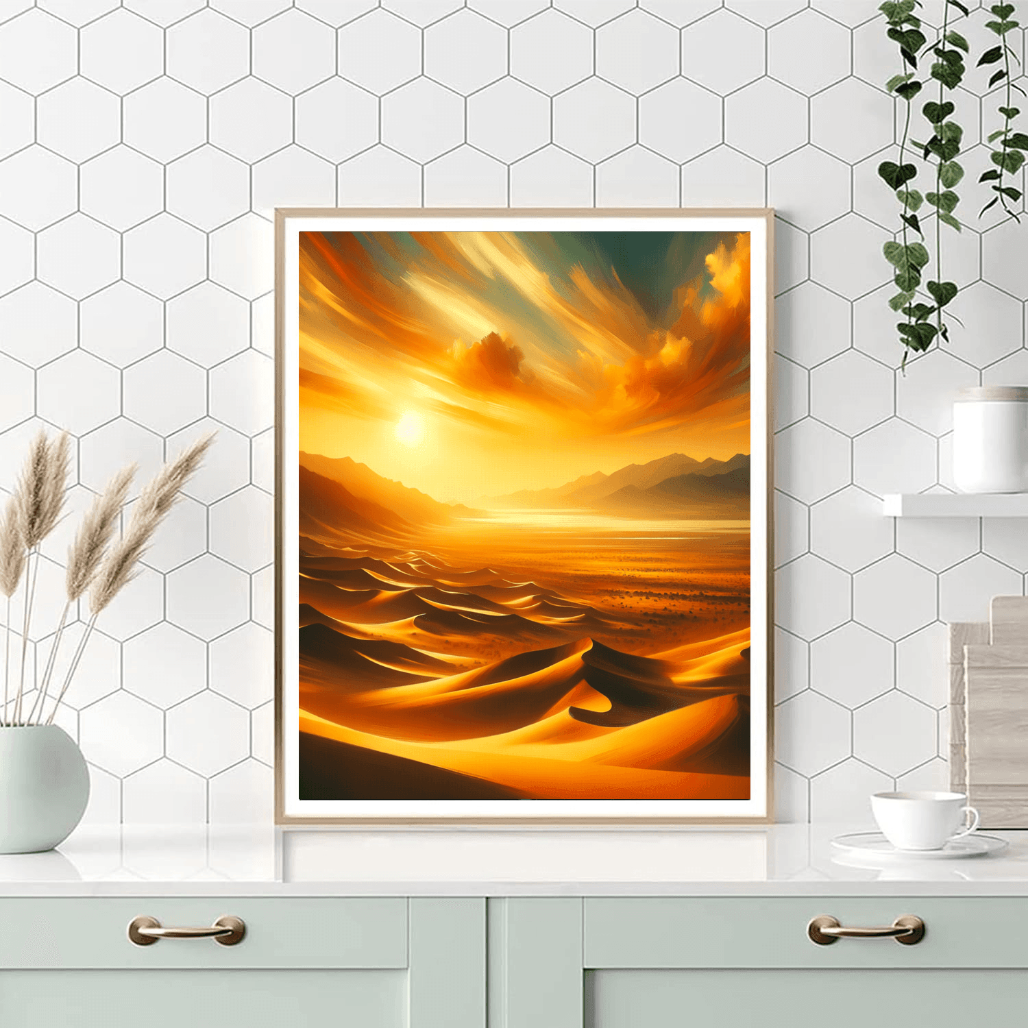 Quiet Desert Dunes Paint By Numbers