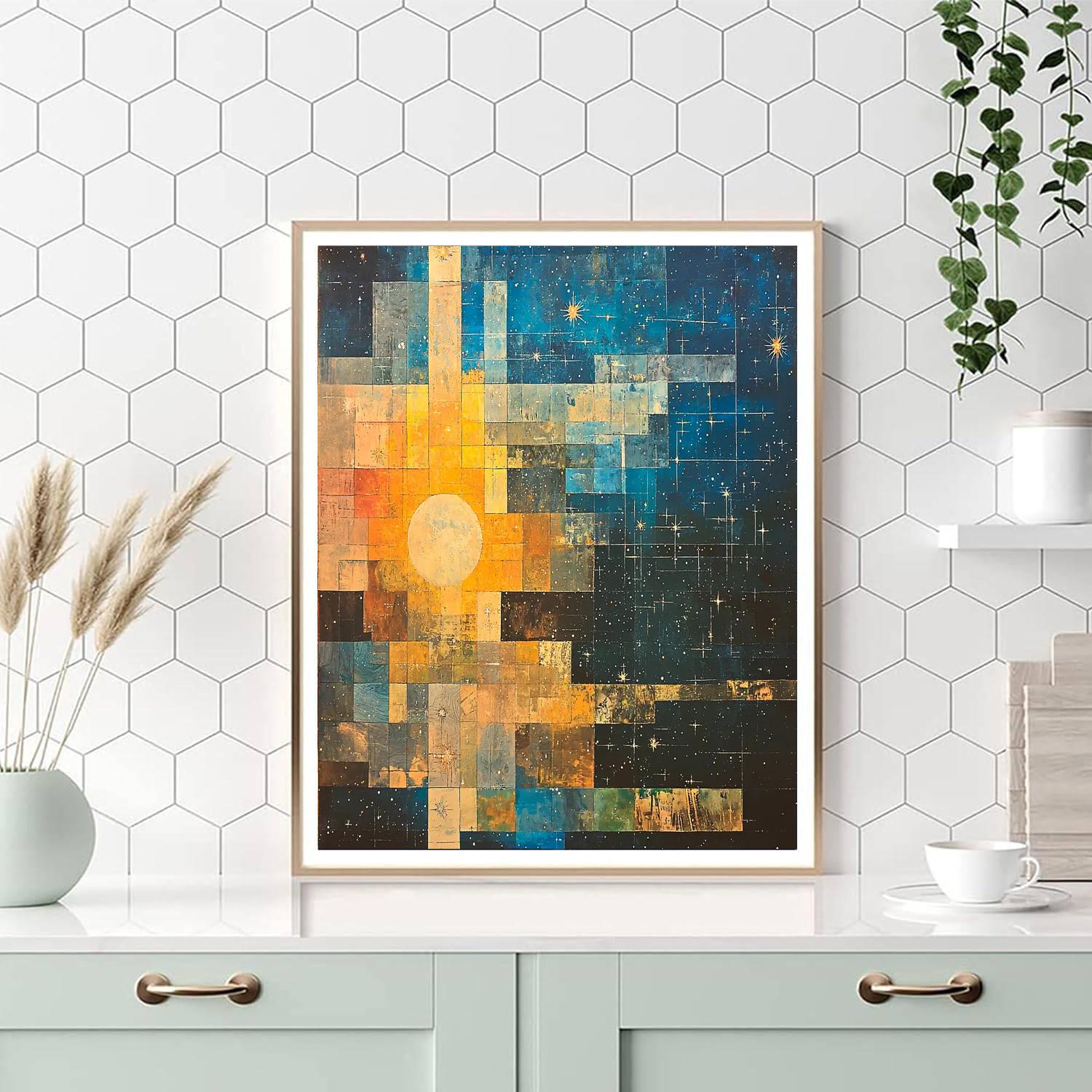 Paul Klee Inspired Whispers Of The Infinite  Paint By Number