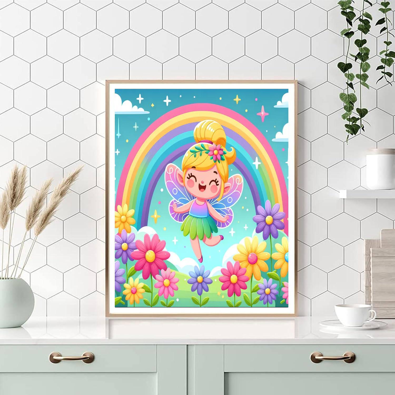 Fantasy Fairy Paint By Color