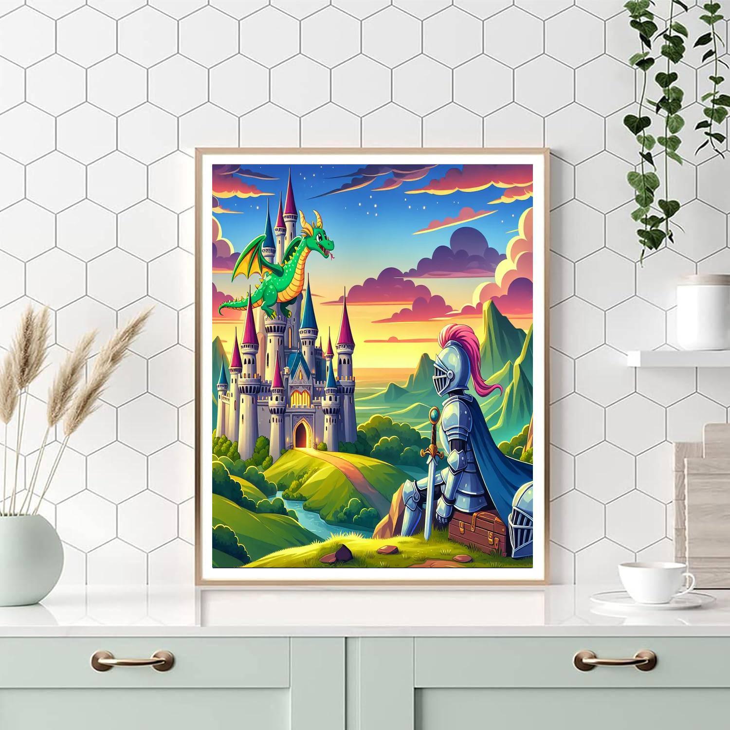 Fairy Tale Wonderland DIY Paint By Numbers