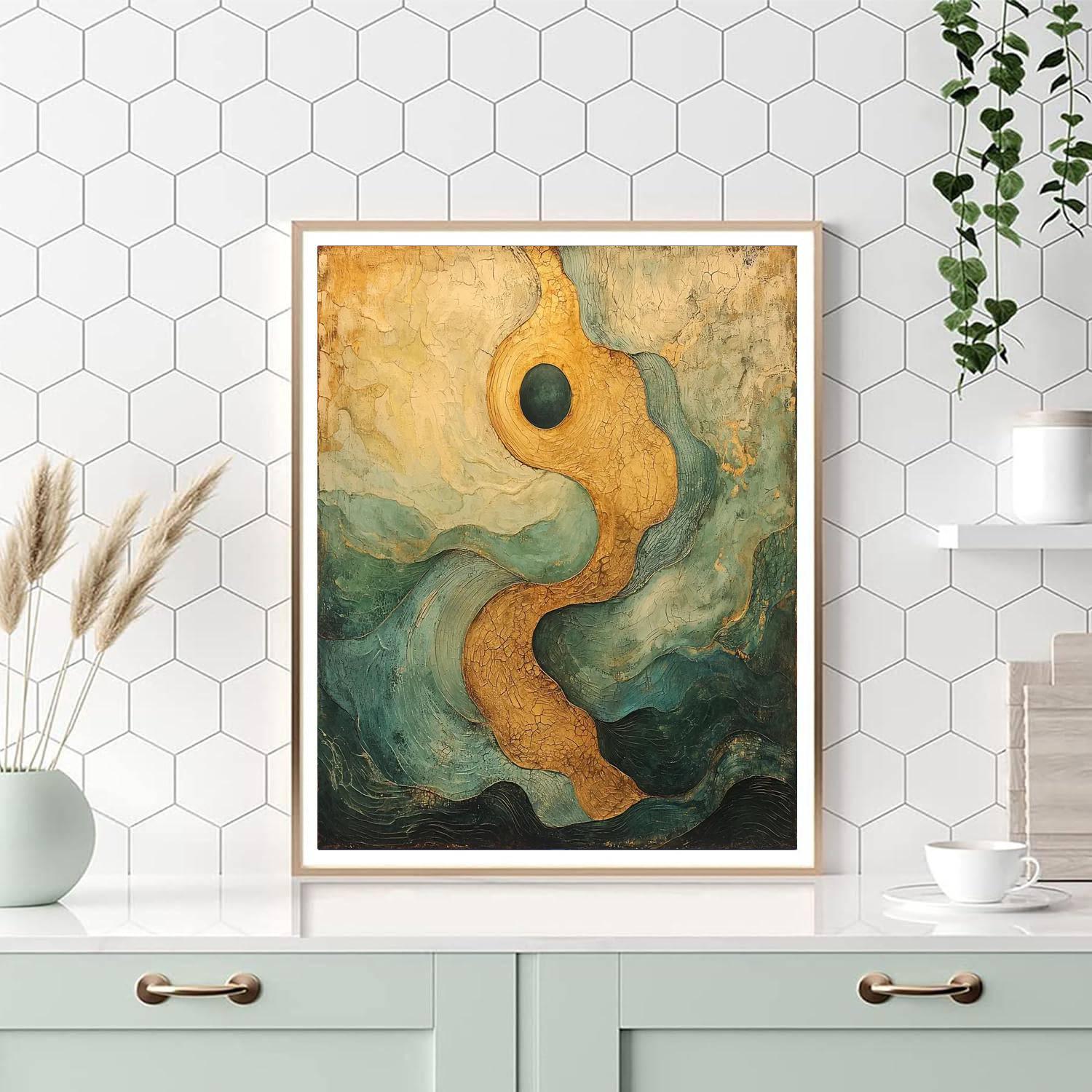 Max Ernst Inspired Nature's Enigma  Paint By Numbers